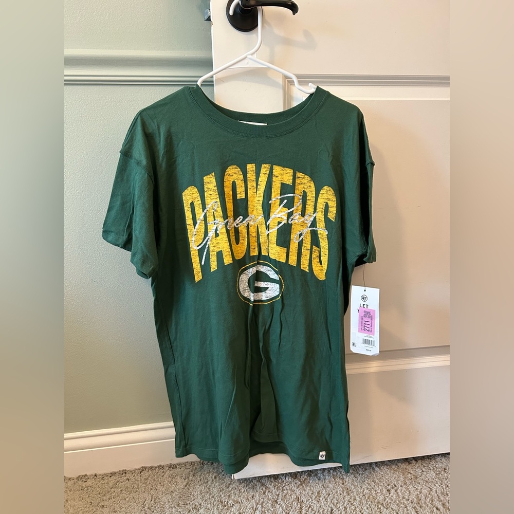 NWT Green Bay Packers Green T-Shirt